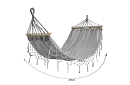 Hamaca de grădină 200 x 100 cm