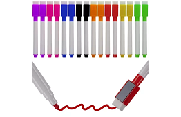 Markere de descriere ștergibile - set de 16 bucăți