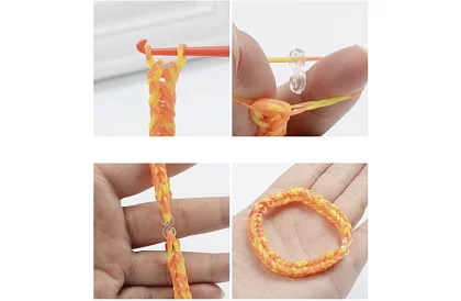 Gume pentru fabricarea brățărilor XXL set + război de țesut