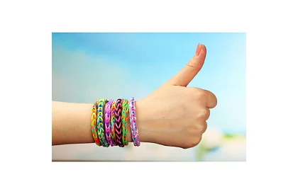 Gume pentru fabricarea brățărilor XXL set + război de țesut