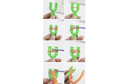 Gume pentru fabricarea brățărilor XXL set + război de țesut