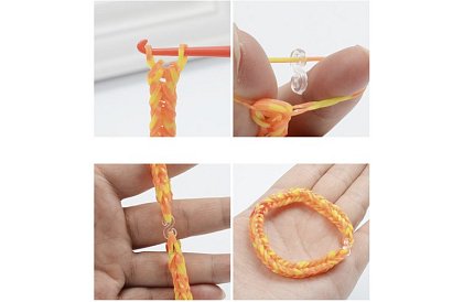 Gume pentru fabricarea brățărilor XXL set + război de țesut