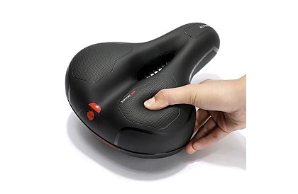 Scaun de bicicletă ACTIVE cu ventilație și husă impermeabilă