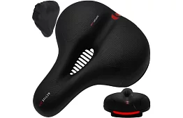 Scaun de bicicletă ACTIVE cu ventilație și husă impermeabilă