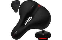 Scaun de bicicletă ACTIVE cu ventilație și husă impermeabilă