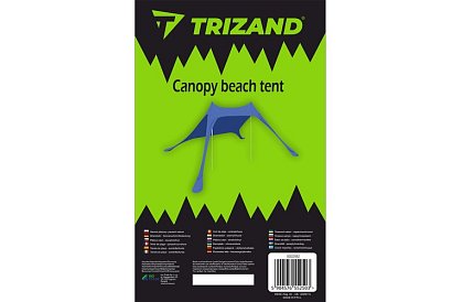 Cort de plajă cu protecție UV 50+ - umbrelă - 4,5 × 4,5 × 1,6 m