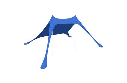 Cort de plajă cu protecție UV 50+ - umbrelă - 4,5 × 4,5 × 1,6 m