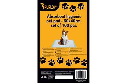 Saltele higienice absorbante 100 buc – 60x40 cm + pungi pentru excremente