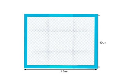 Saltele higienice absorbante 100 buc – 60x40 cm + pungi pentru excremente