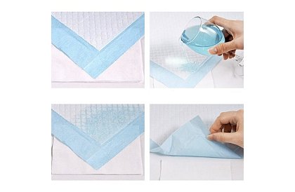 Saltele higienice absorbante 100 buc – 60x90 cm + pungi pentru excremente