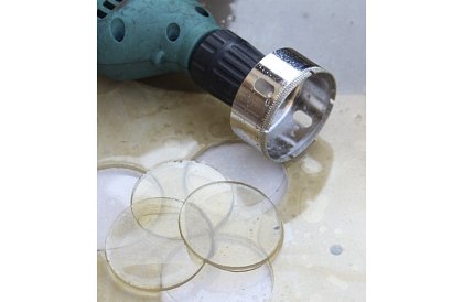 Burghie diamantate - set de 10 dimensiuni