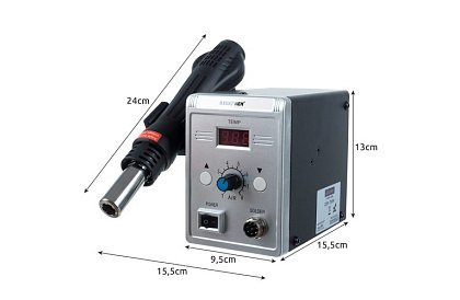 Stație de sudură cu aer cald 700W