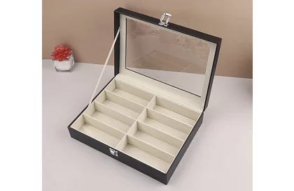 Organizator de ochelari cu 8 compartimente