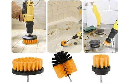 Set de perii pentru bormasina – curățare și lustruire – 22 buc.