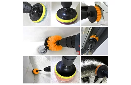 Set de perii pentru bormasina – curățare și lustruire – 22 buc.