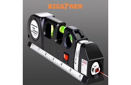 Nivelă laser cu bandă retractabilă – 250 cm