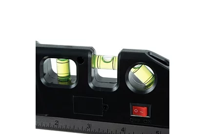 Nivelă laser cu bandă retractabilă – 250 cm