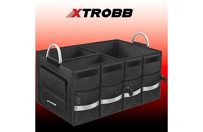 Organizator cu capac pentru portbagajul mașinii – 50 l