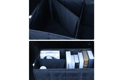 Organizator cu capac pentru portbagajul mașinii – 50 l