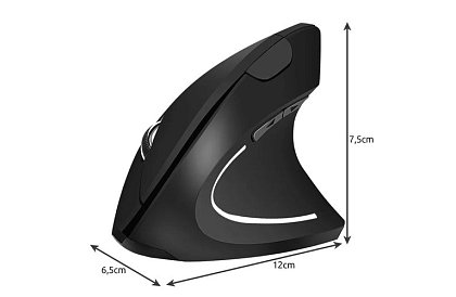 Mouse verticală wireless - Izoxis