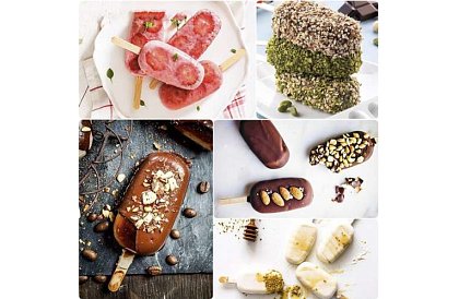 Formă din silicon pentru înghețate + 50 de bețe