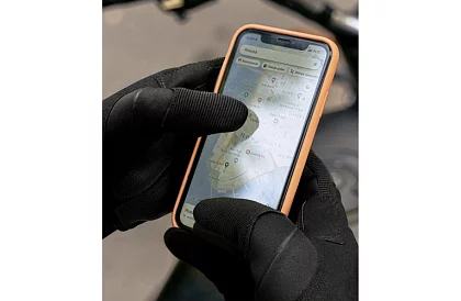 Mănuși tactice cu touchscreen - mărimea L - negre