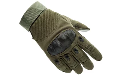 Mănuși tactice cu touchscreen - mărimea L - khaki