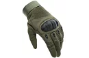 Mănuși tactice cu touchscreen - mărimea L - khaki
