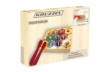 Prinde albinuta – joc educativ din lemn