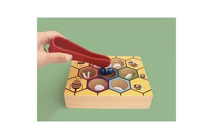 Prinde albinuta – joc educativ din lemn