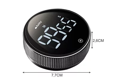 LCD cronometru de bucătărie cu magnet