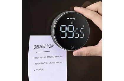 LCD cronometru de bucătărie cu magnet