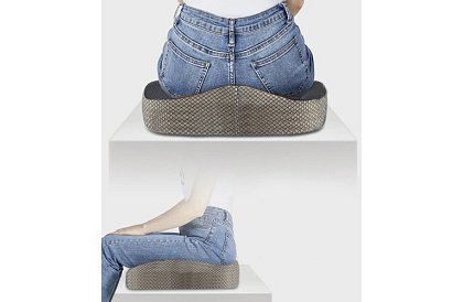 Scaun ortopedic cu perne din spumă cu memorie