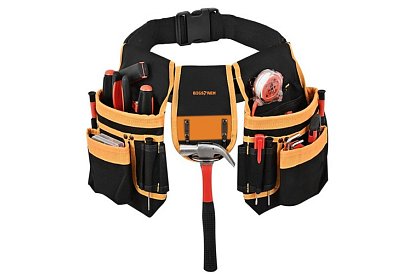 Centura multifuncțională pentru unelte - 22 de buzunare