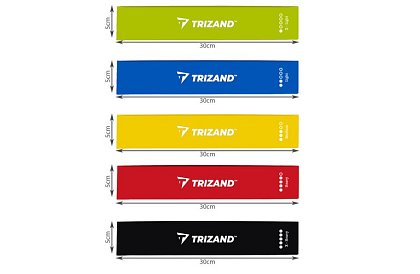 Set de benzi elastice – 5 bucăți în set