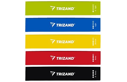 Set de benzi elastice – 5 bucăți în set