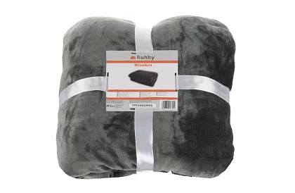 Pătură moale, caldă și groasă 200x160 cm - gri
