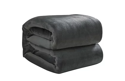 Pătură moale, caldă și groasă 200x160 cm - gri