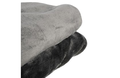 Pătură moale, caldă și groasă 200x160 cm - gri