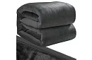 Pătură moale, caldă și groasă 200x160 cm - gri