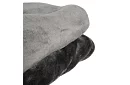 Pătură moale, caldă și groasă 200x160 cm - gri