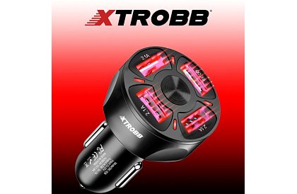 4x încărcător USB pentru bricheta mașinii + cablu