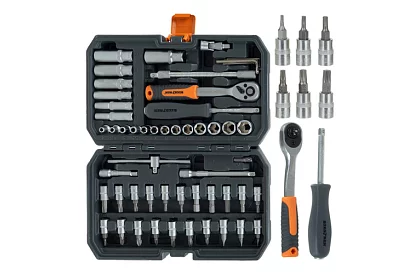 Set de unelte Gola în 56 de piese în cutie