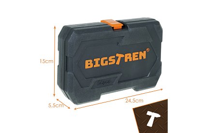 Set de unelte Gola în 56 de piese în cutie