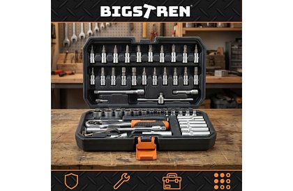 Set de unelte Gola în 56 de piese în cutie