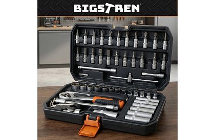 Set de unelte Gola în 56 de piese în cutie