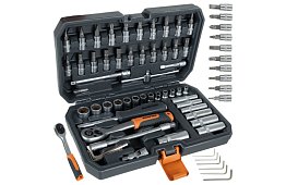 Set de unelte Gola în 56 de piese în cutie