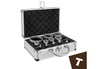 Burghiu de găurit cu diamant M14 - 6–68 mm - 13 bucăți în set