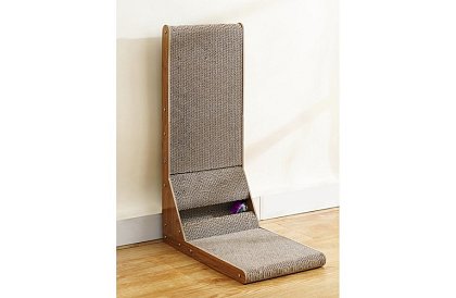 Stâlp de zgâriere pentru pisici cu jucărie - DUO