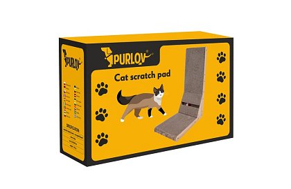 Stâlp de zgâriere pentru pisici cu jucărie - DUO